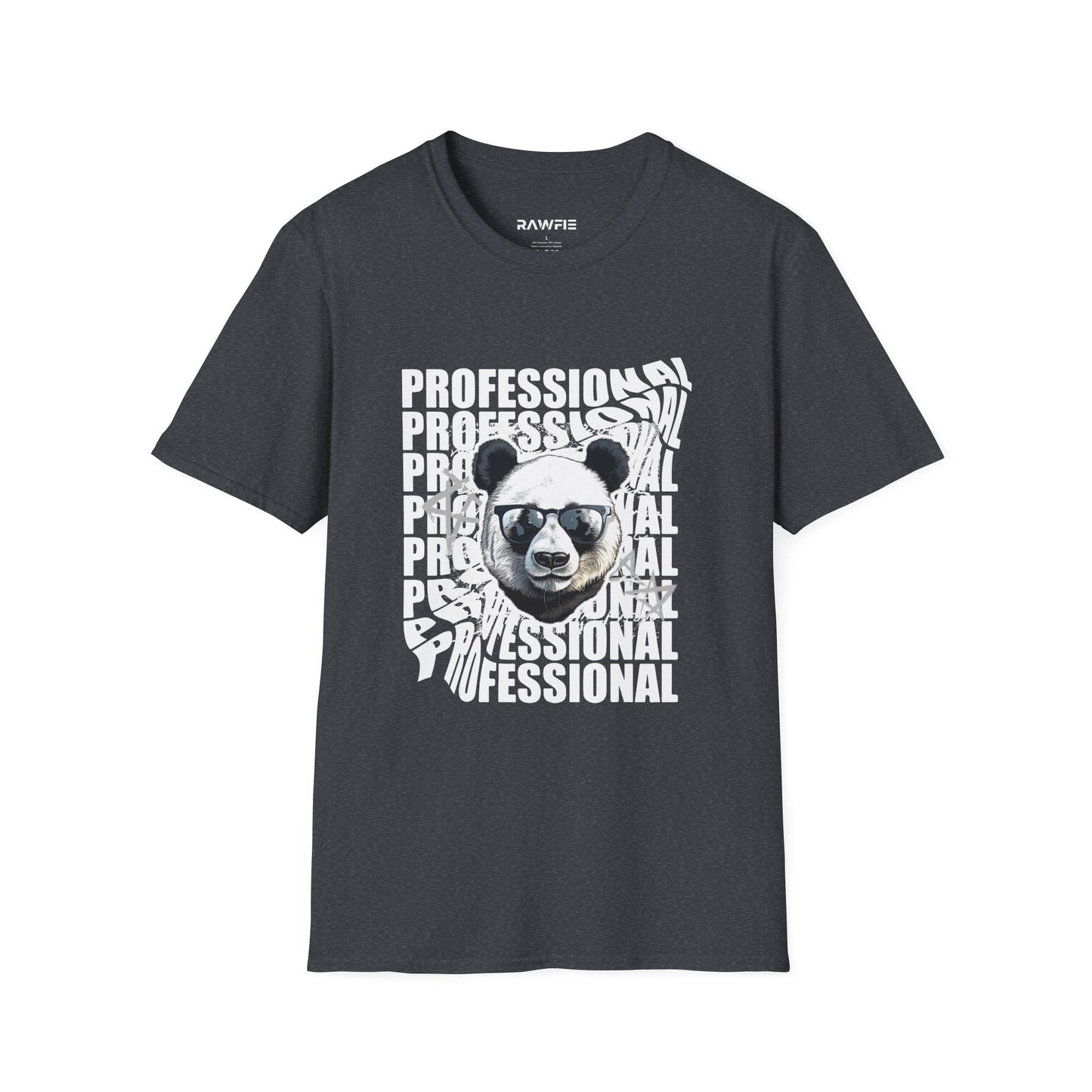 Typography Panda T-Shirt _ Rawfie Branded