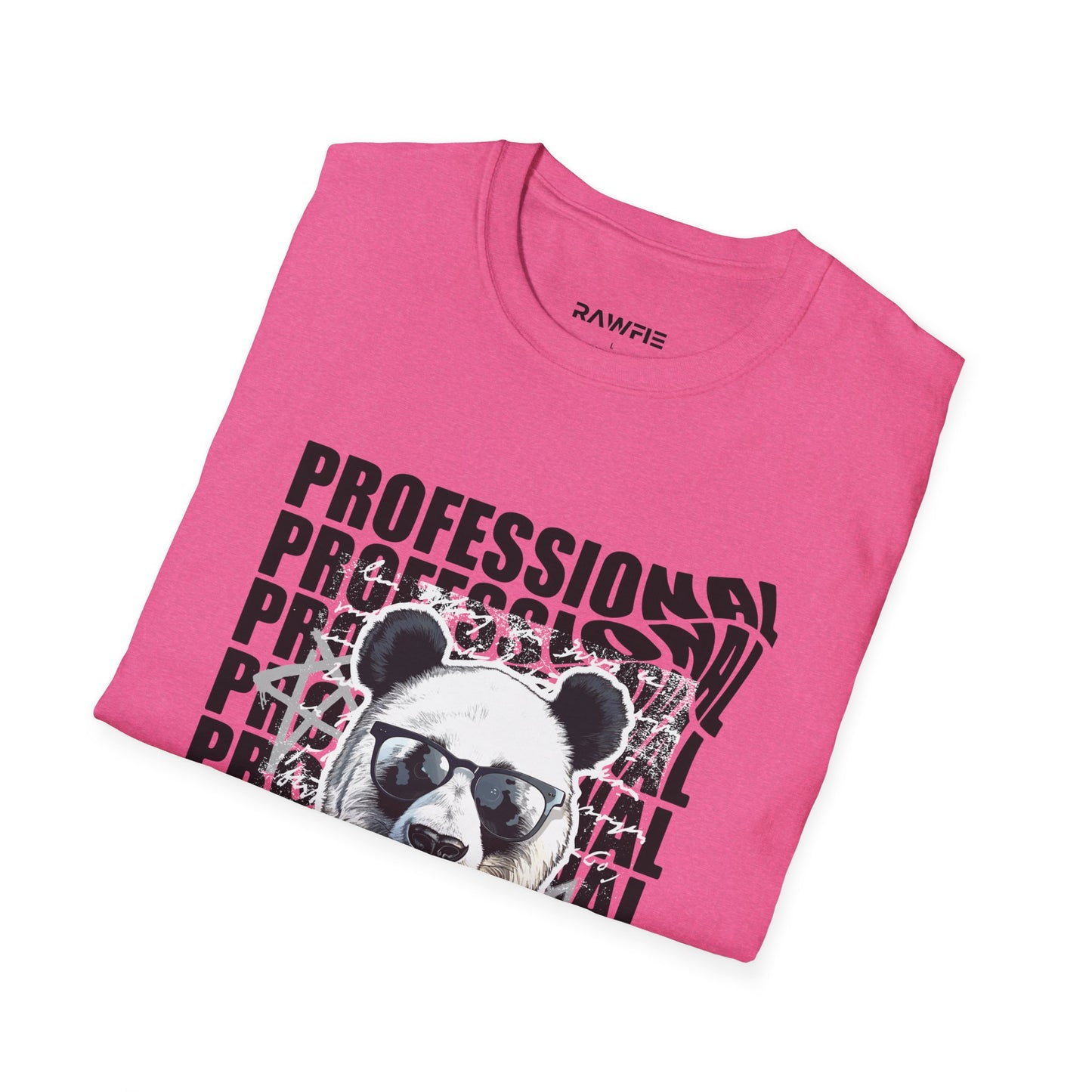 Typography Panda T-Shirt _ Rawfie Branded