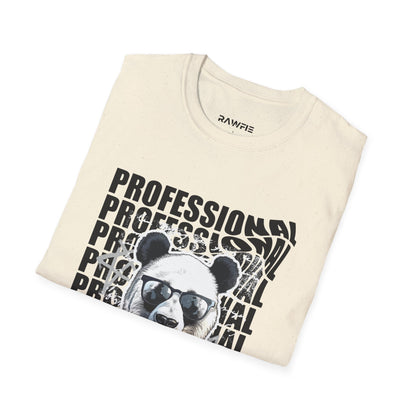 Typography Panda T-Shirt _ Rawfie Branded