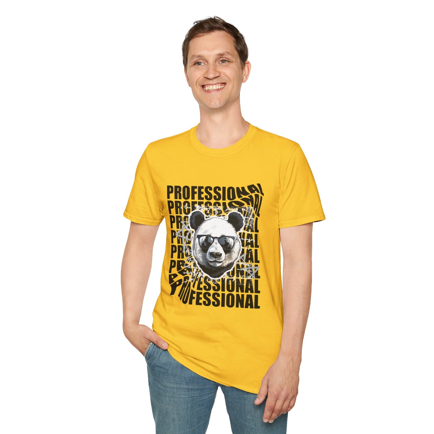 Typography Panda T-Shirt _ Rawfie Branded