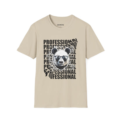 Typography Panda T-Shirt _ Rawfie Branded