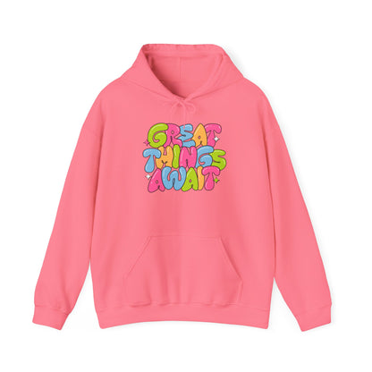 Heavy Blend™ Hooded Sweatshirt - Great Things Await Unisex Big Sale