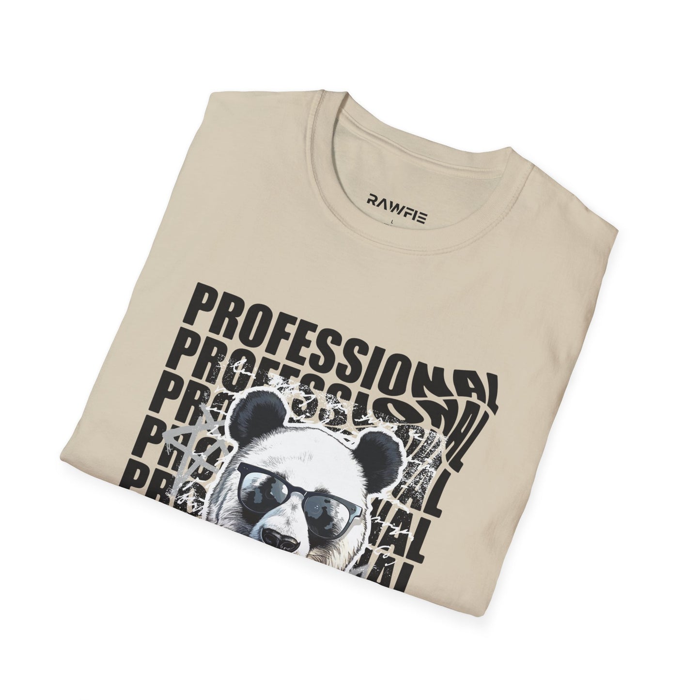 Typography Panda T-Shirt _ Rawfie Branded