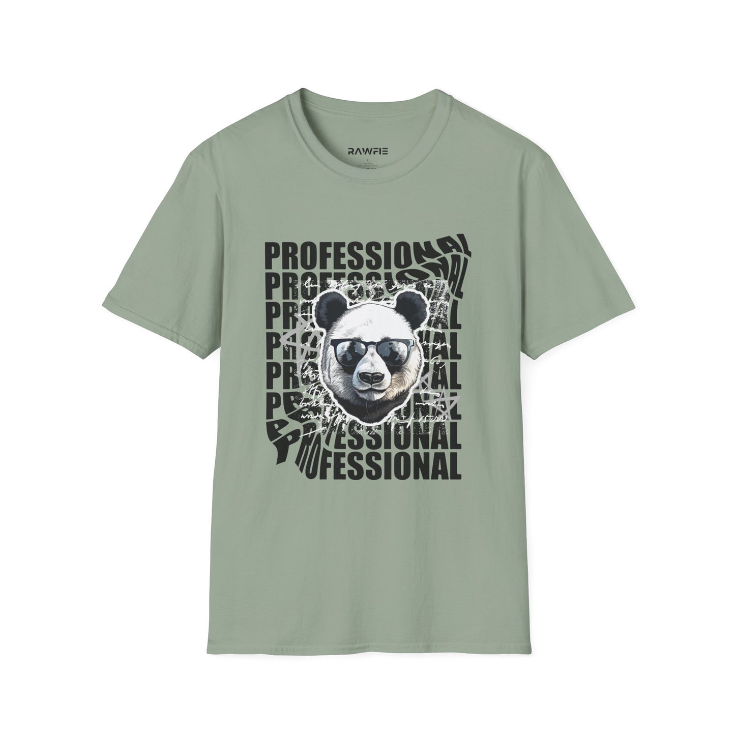 Typography Panda T-Shirt _ Rawfie Branded