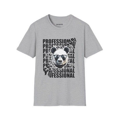 Typography Panda T-Shirt _ Rawfie Branded