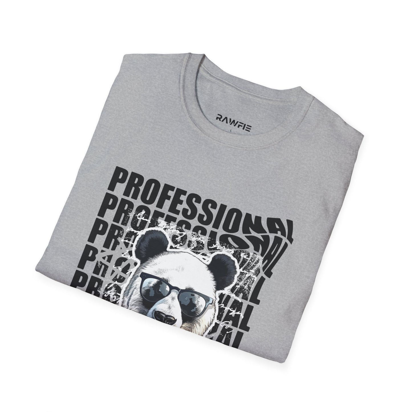 Typography Panda T-Shirt _ Rawfie Branded