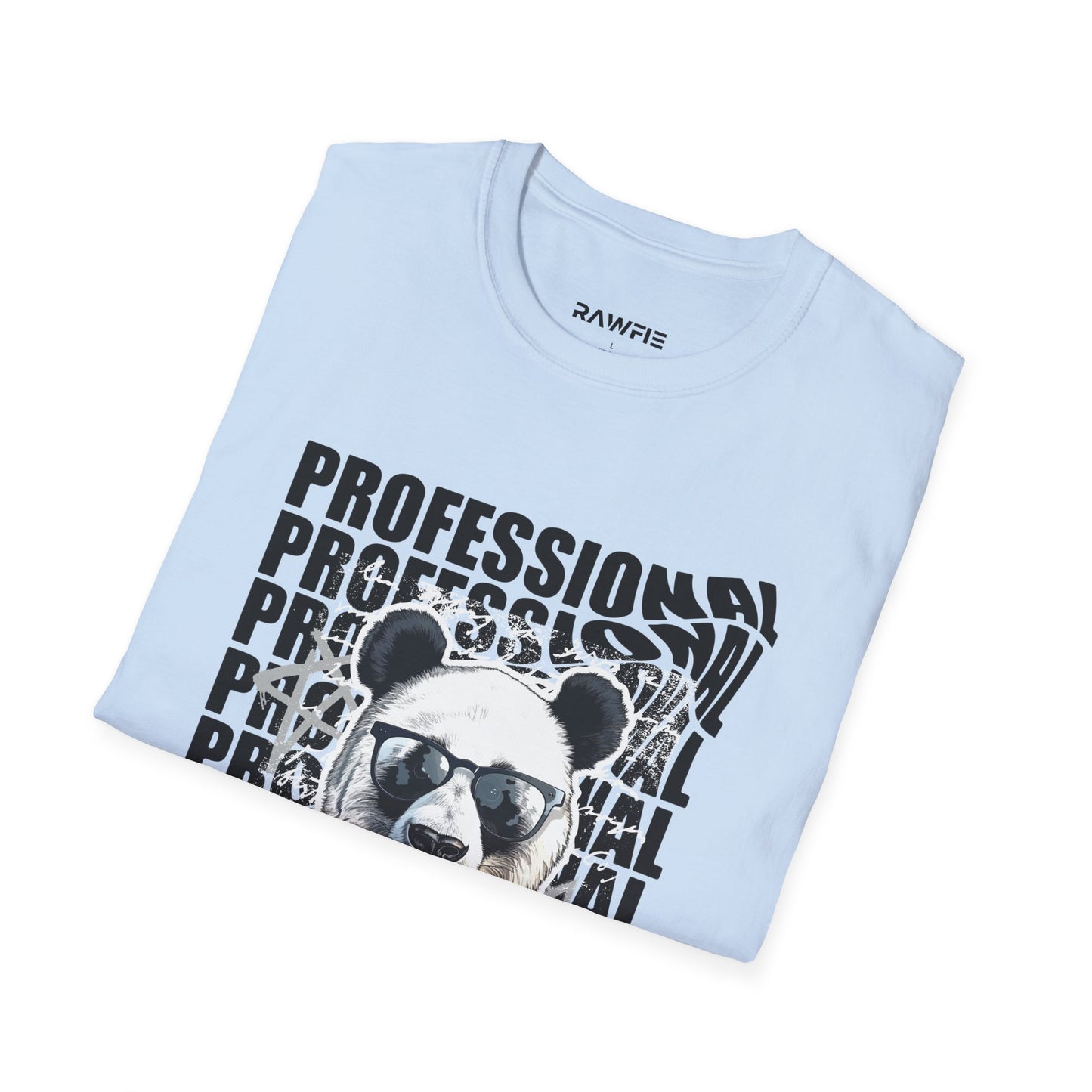 Typography Panda T-Shirt _ Rawfie Branded