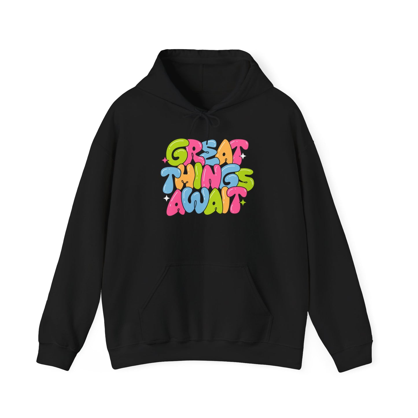 Heavy Blend™ Hooded Sweatshirt - Great Things Await Unisex Big Sale