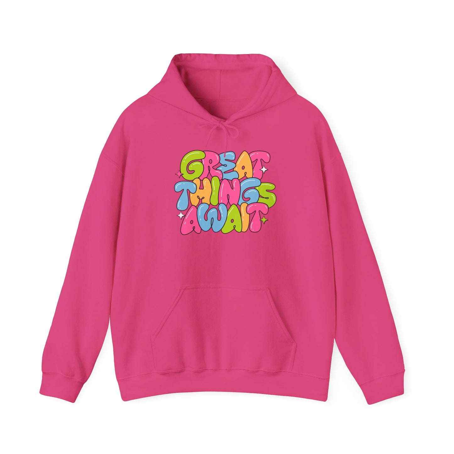 Heavy Blend™ Hooded Sweatshirt - Great Things Await Unisex Big Sale