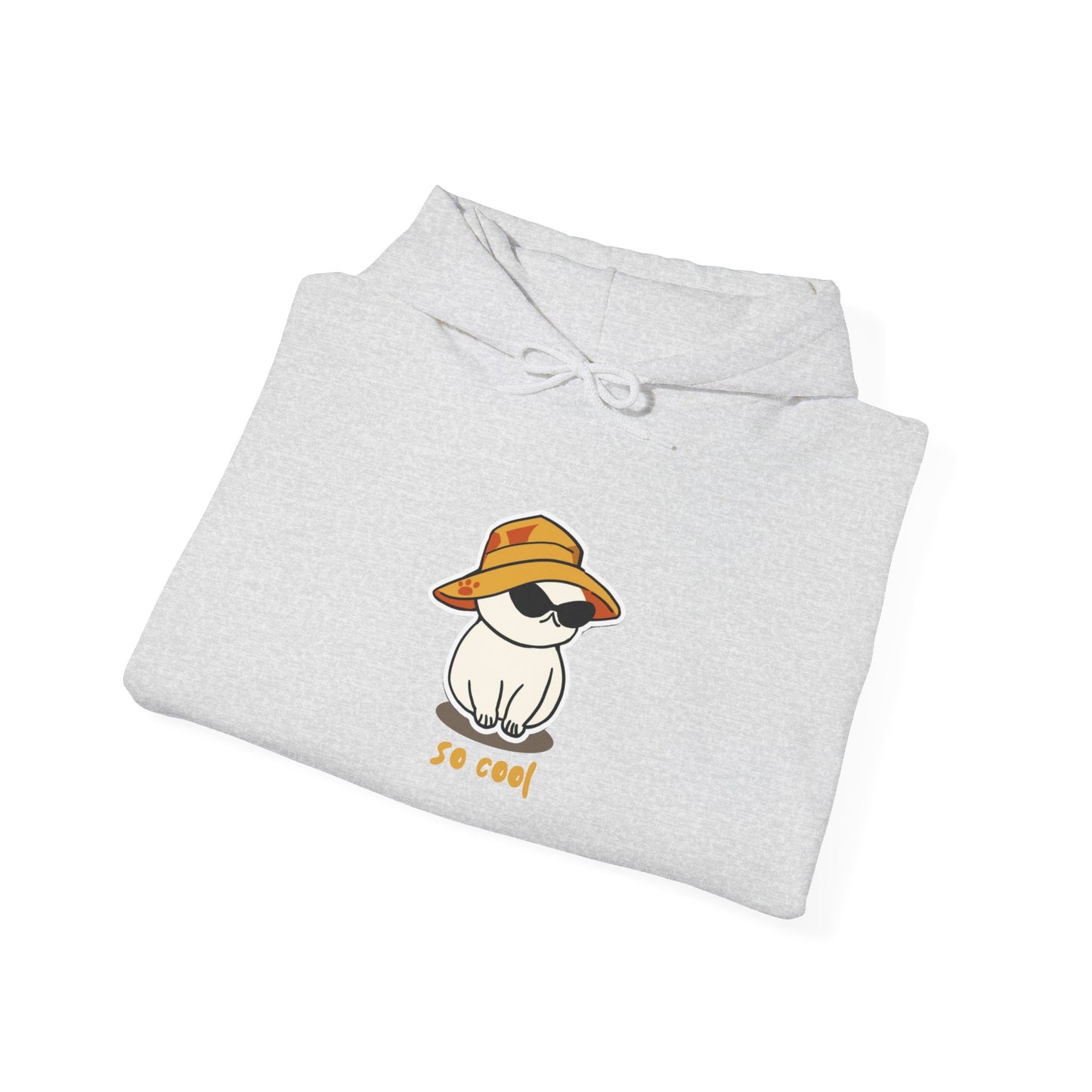 Cool Cat Unisex Hooded Sweatshirt - Rawfie Branded