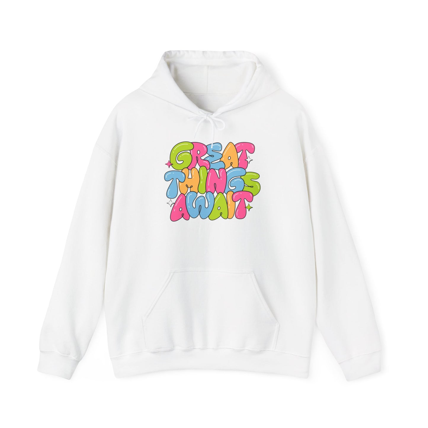 Heavy Blend™ Hooded Sweatshirt - Great Things Await Unisex Big Sale