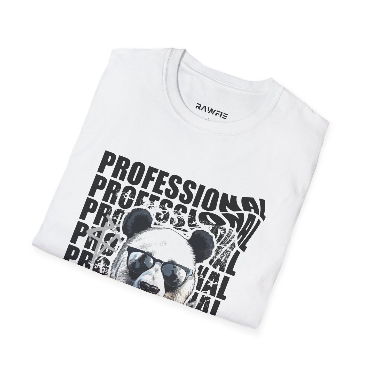 Typography Panda T-Shirt _ Rawfie Branded