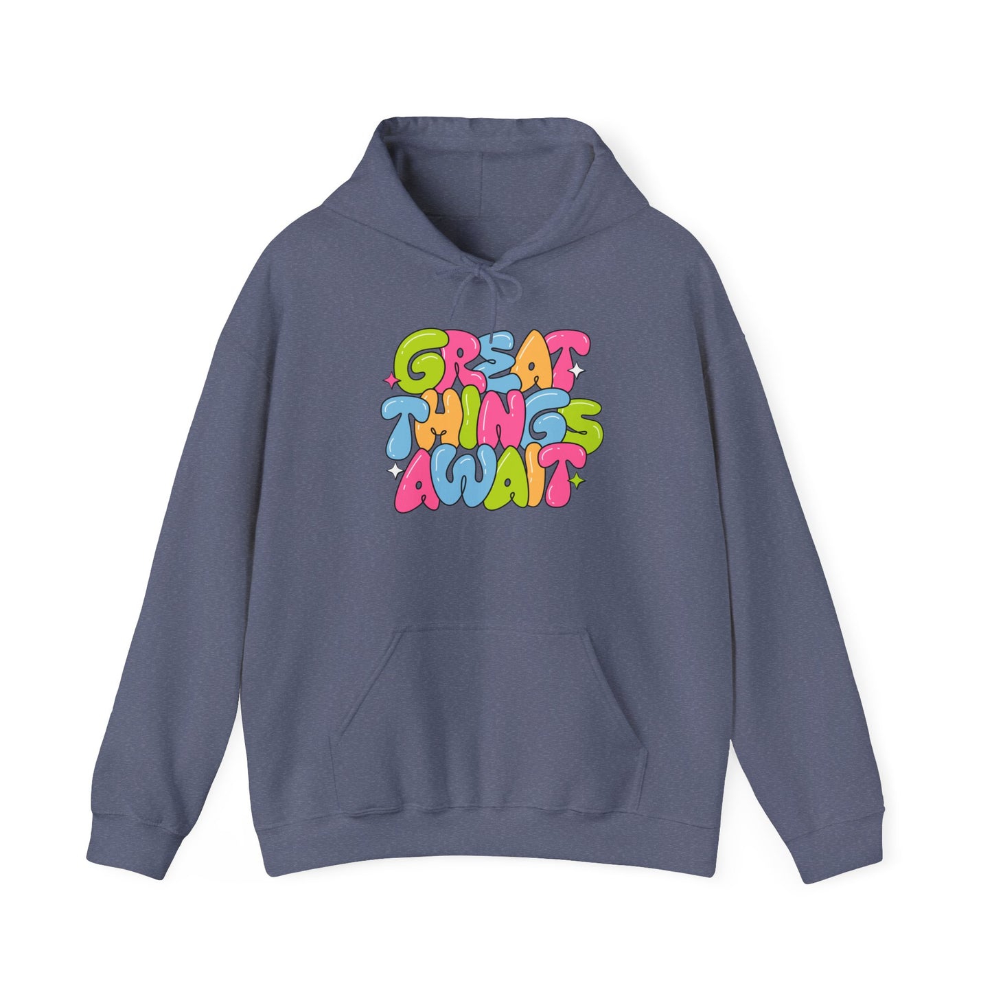 Heavy Blend™ Hooded Sweatshirt - Great Things Await Unisex Big Sale